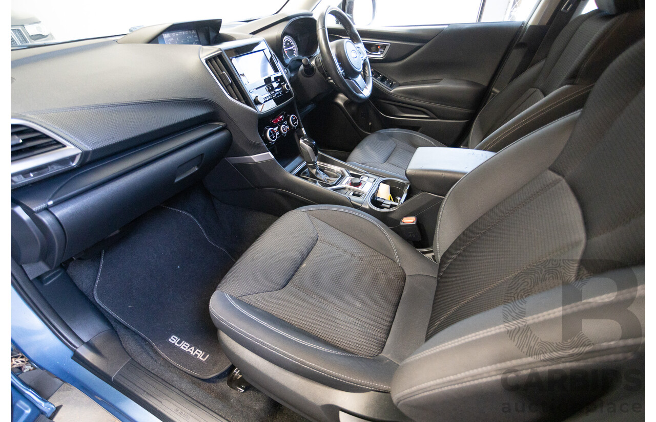 11/2018 Subaru Forester 2.5i (AWD) MY19 4D Wagon Blue 2.5L