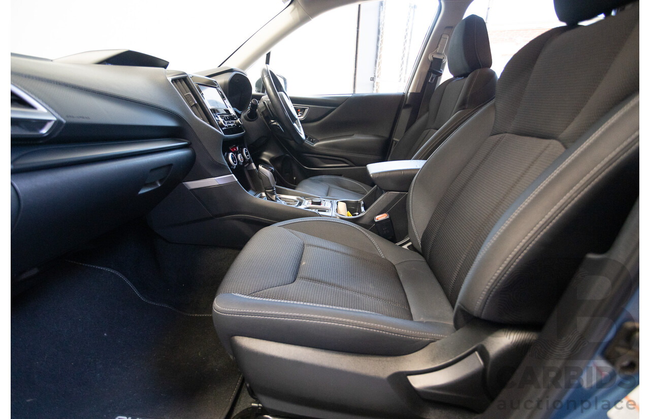 11/2018 Subaru Forester 2.5i (AWD) MY19 4D Wagon Blue 2.5L