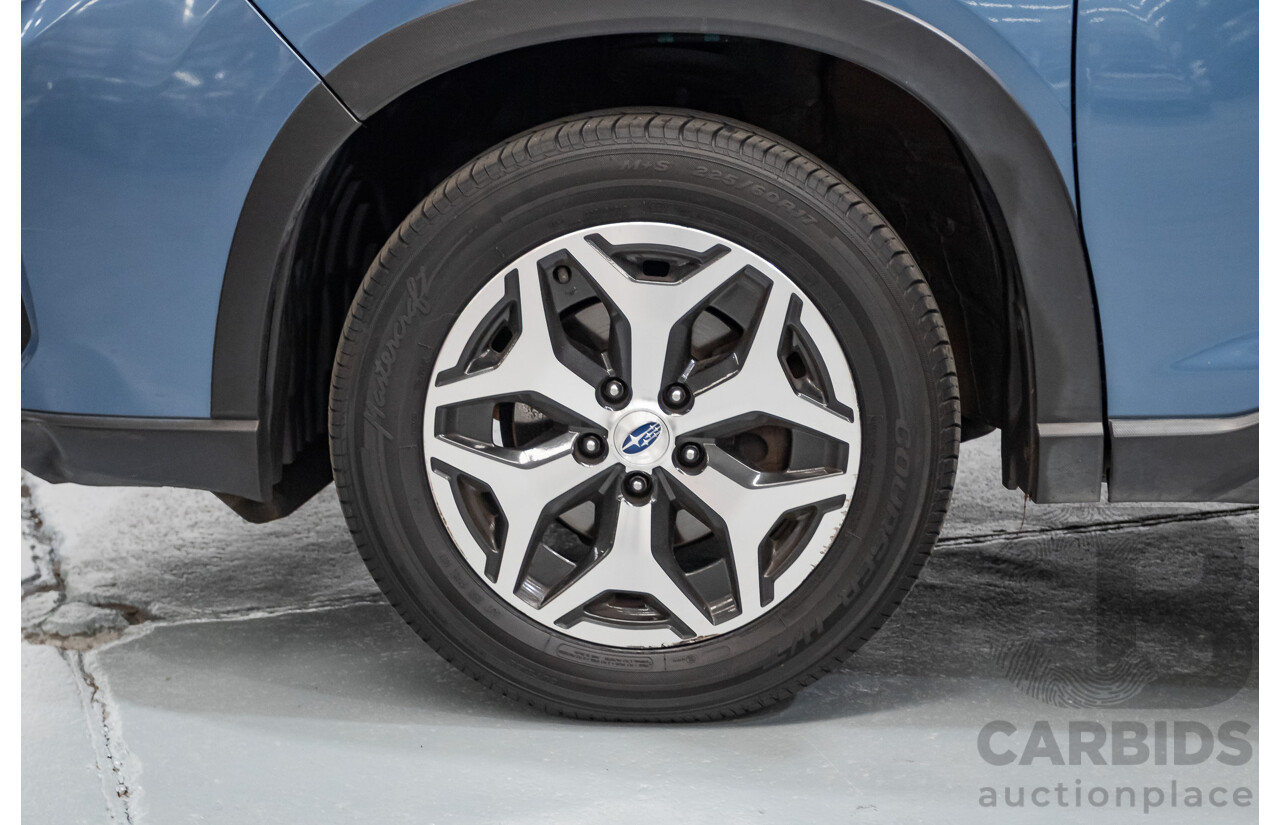 11/2018 Subaru Forester 2.5i (AWD) MY19 4D Wagon Blue 2.5L