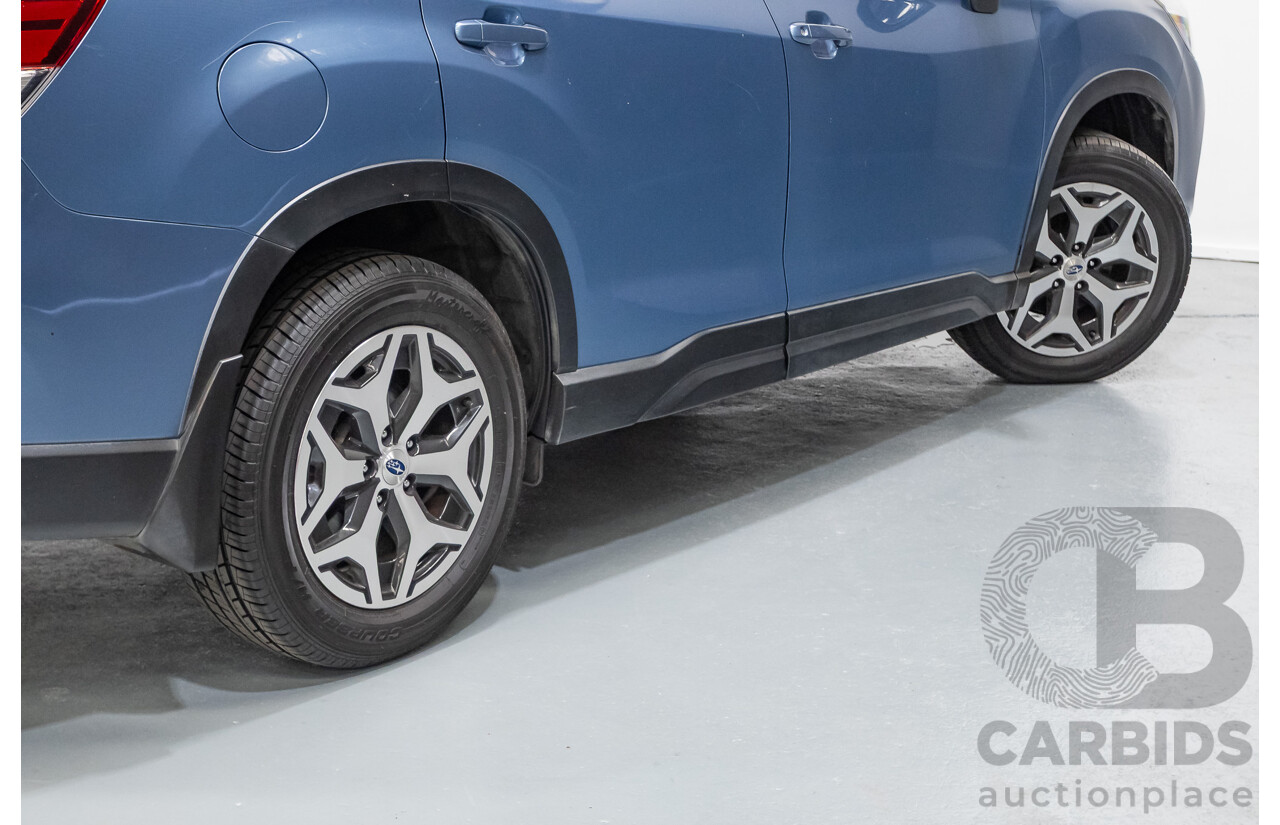 11/2018 Subaru Forester 2.5i (AWD) MY19 4D Wagon Blue 2.5L
