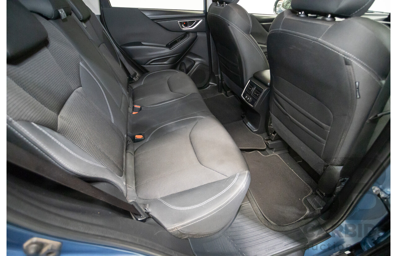 11/2018 Subaru Forester 2.5i (AWD) MY19 4D Wagon Blue 2.5L