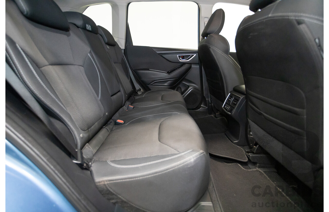 11/2018 Subaru Forester 2.5i (AWD) MY19 4D Wagon Blue 2.5L