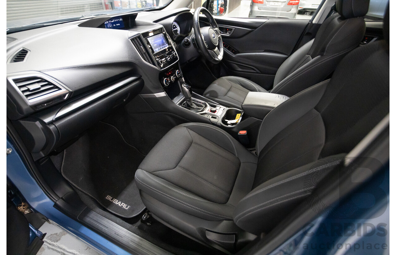 11/2018 Subaru Forester 2.5i (AWD) MY19 4D Wagon Blue 2.5L