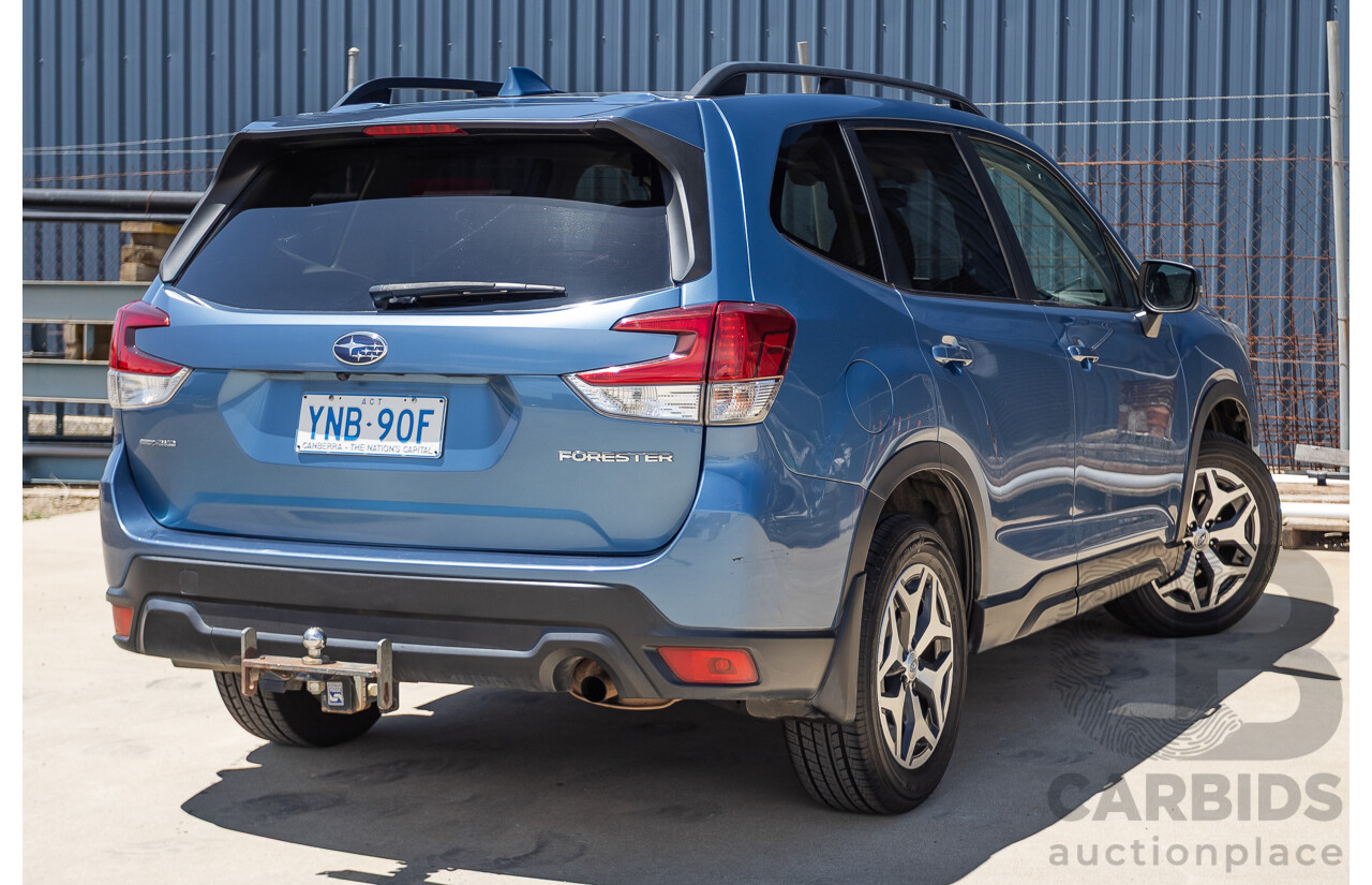 11/2018 Subaru Forester 2.5i (AWD) MY19 4D Wagon Blue 2.5L