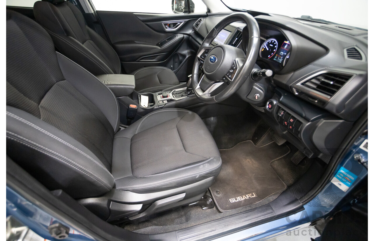 11/2018 Subaru Forester 2.5i (AWD) MY19 4D Wagon Blue 2.5L