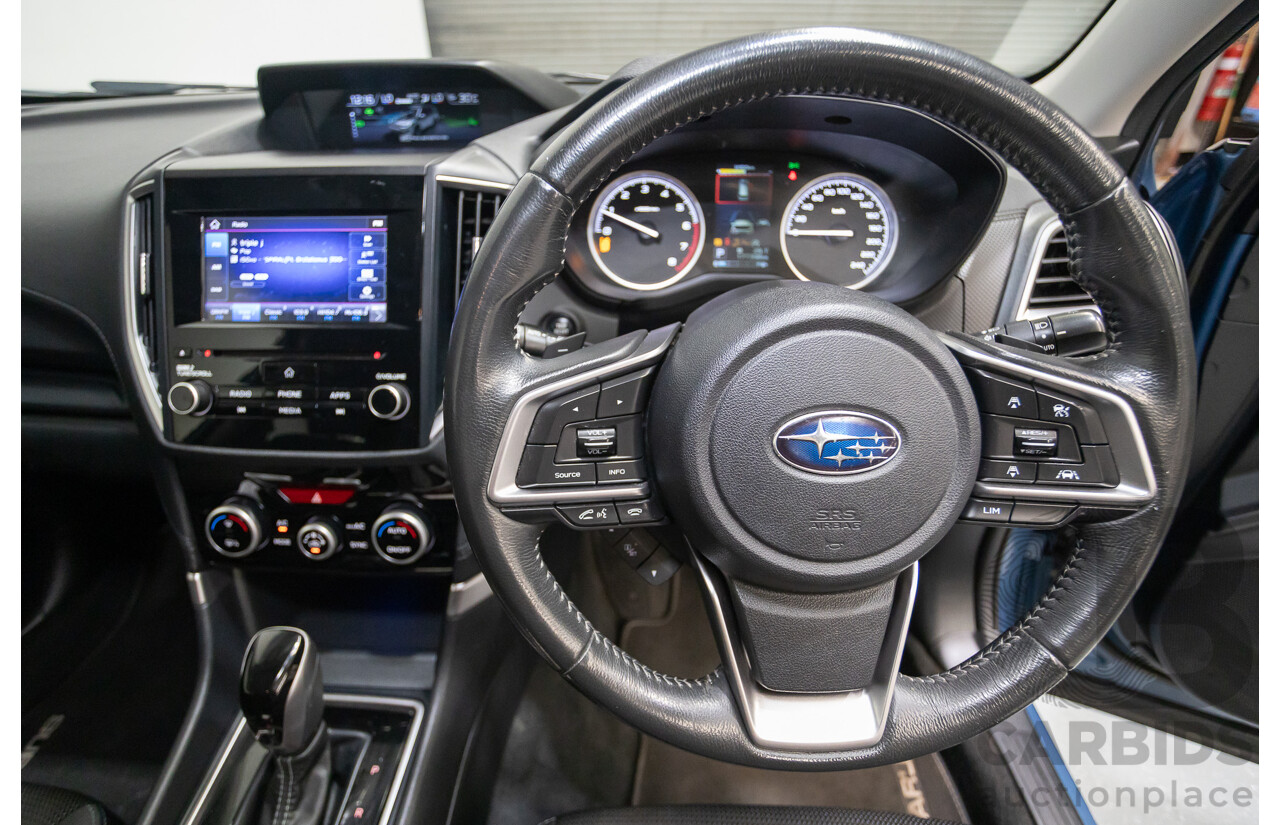 11/2018 Subaru Forester 2.5i (AWD) MY19 4D Wagon Blue 2.5L