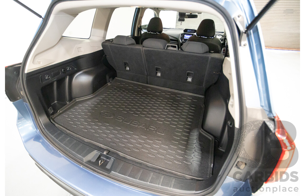 11/2018 Subaru Forester 2.5i (AWD) MY19 4D Wagon Blue 2.5L