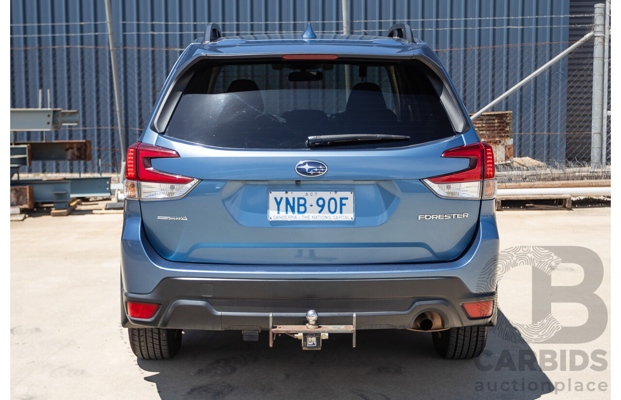 11/2018 Subaru Forester 2.5i (AWD) MY19 4D Wagon Blue 2.5L