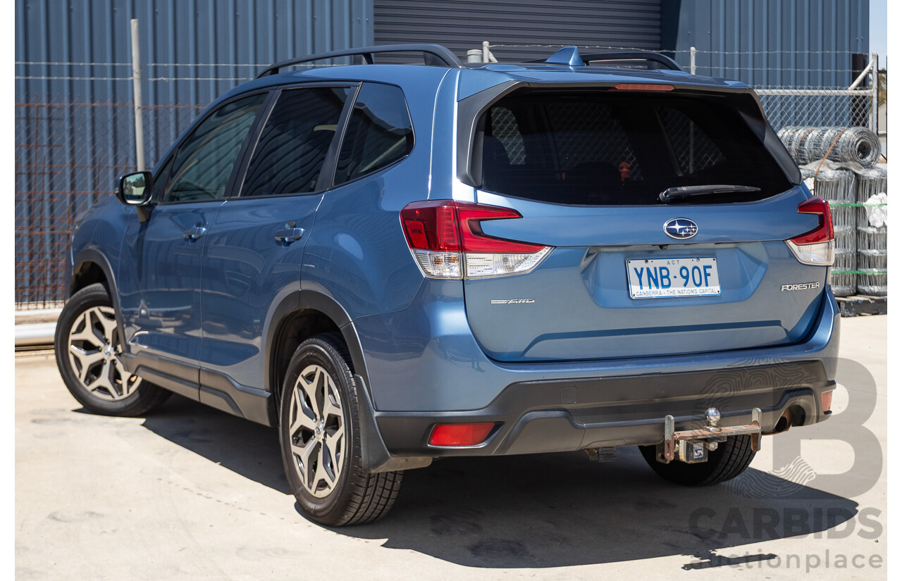11/2018 Subaru Forester 2.5i (AWD) MY19 4D Wagon Blue 2.5L
