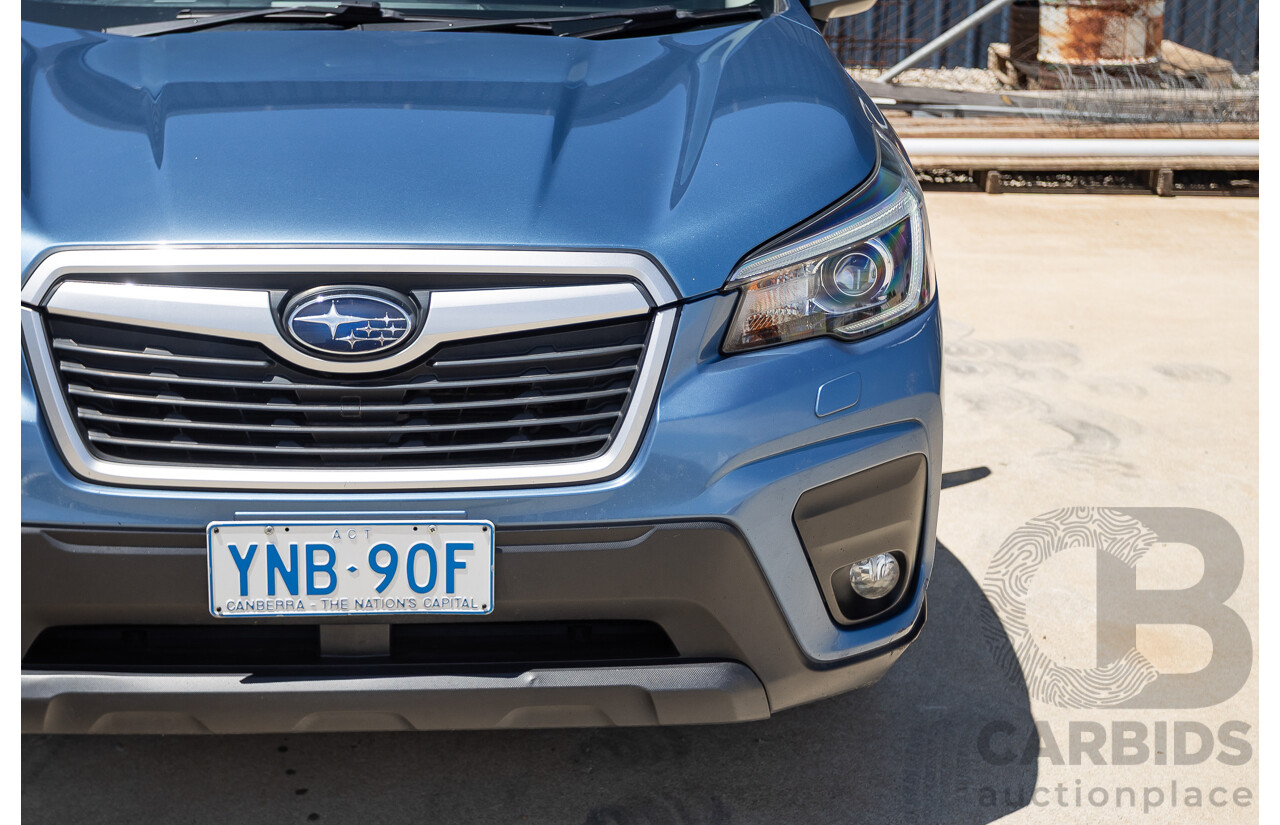 11/2018 Subaru Forester 2.5i (AWD) MY19 4D Wagon Blue 2.5L