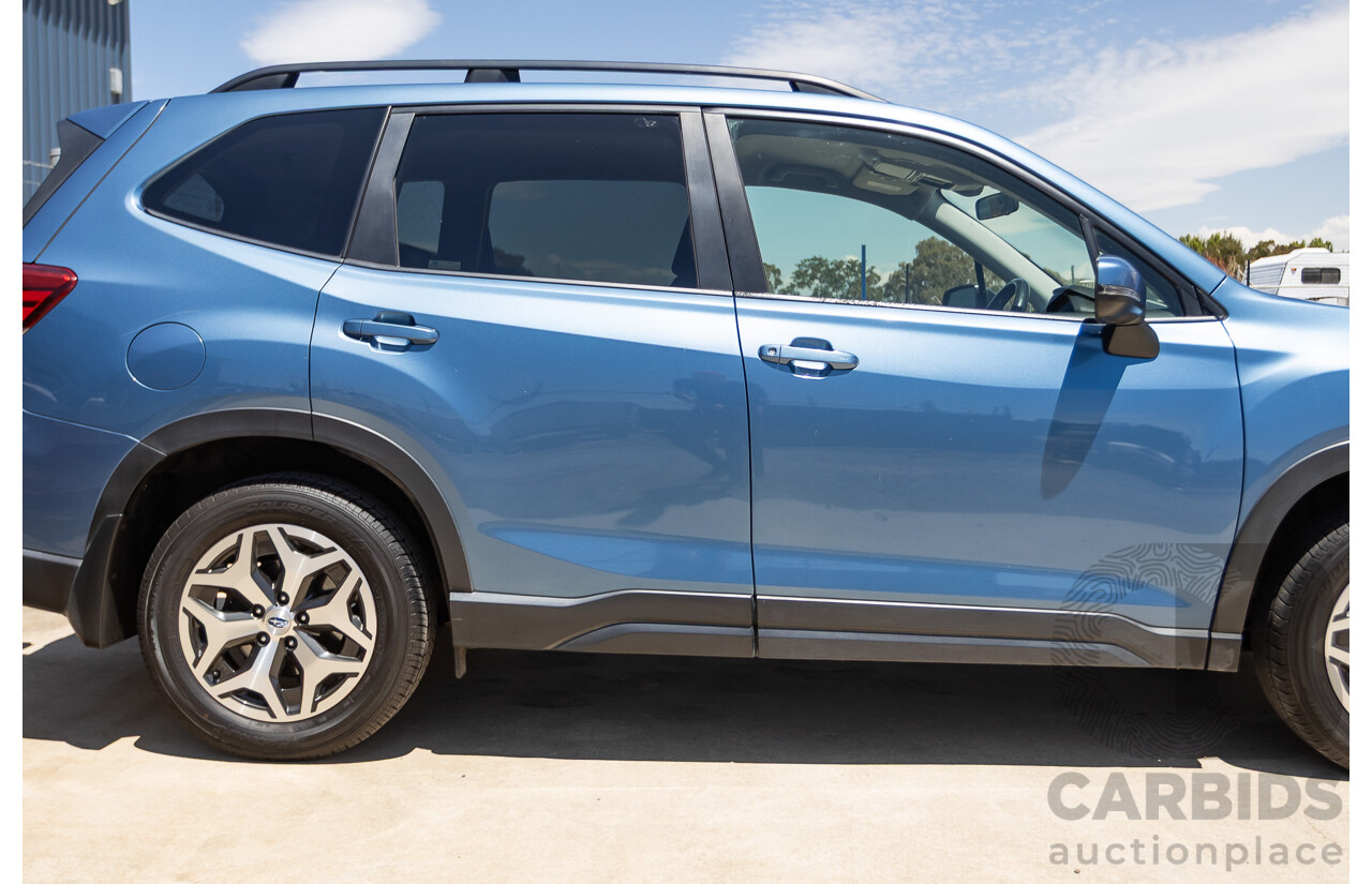 11/2018 Subaru Forester 2.5i (AWD) MY19 4D Wagon Blue 2.5L