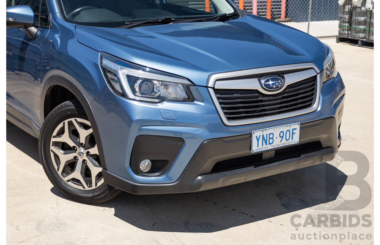 11/2018 Subaru Forester 2.5i (AWD) MY19 4D Wagon Blue 2.5L