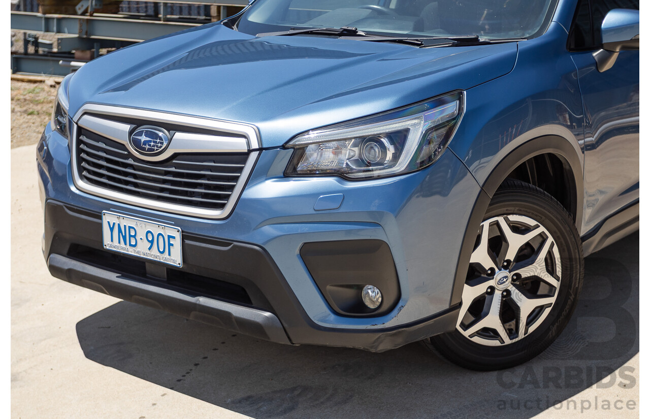 11/2018 Subaru Forester 2.5i (AWD) MY19 4D Wagon Blue 2.5L