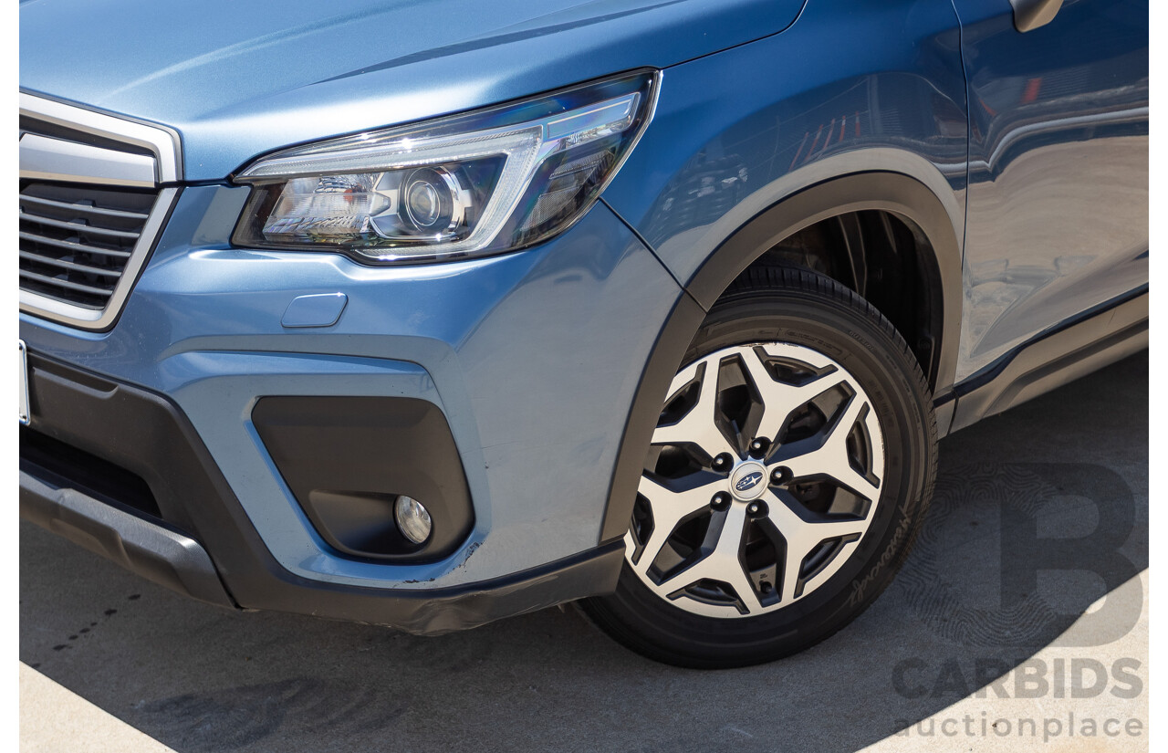 11/2018 Subaru Forester 2.5i (AWD) MY19 4D Wagon Blue 2.5L