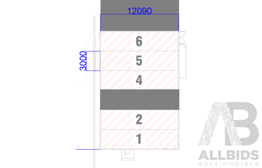 Quantity of 5 Bay's of AUSCO Modular Portable Site Shed's