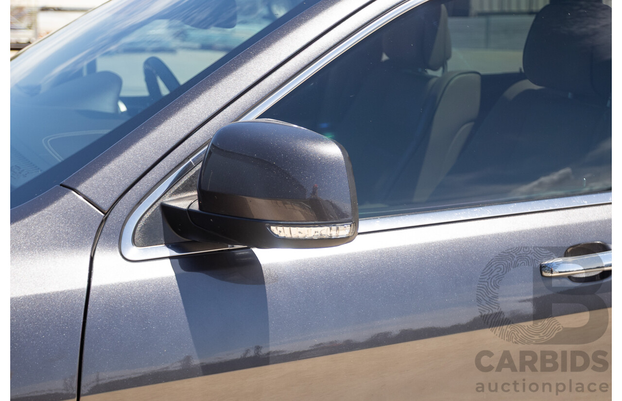 11/2014 Jeep Grand Cherokee Overland (4x4) WK MY15 4D Wagon Silver Turbo Diesel 3.0L