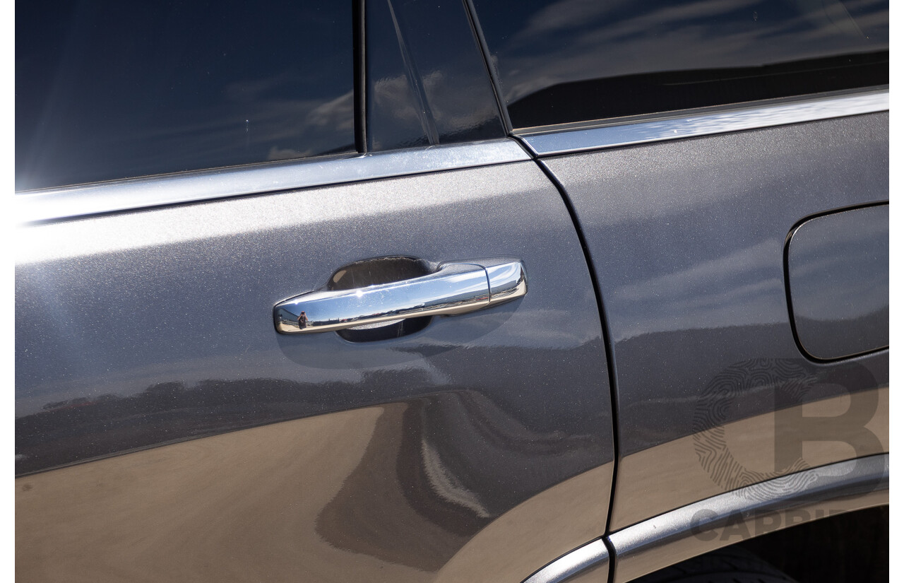 11/2014 Jeep Grand Cherokee Overland (4x4) WK MY15 4D Wagon Silver Turbo Diesel 3.0L