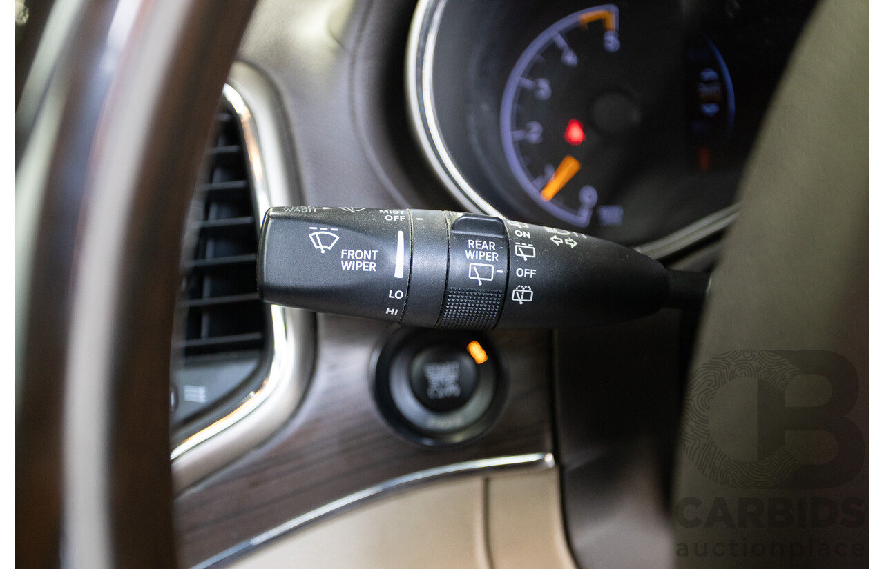 11/2014 Jeep Grand Cherokee Overland (4x4) WK MY15 4D Wagon Silver Turbo Diesel 3.0L