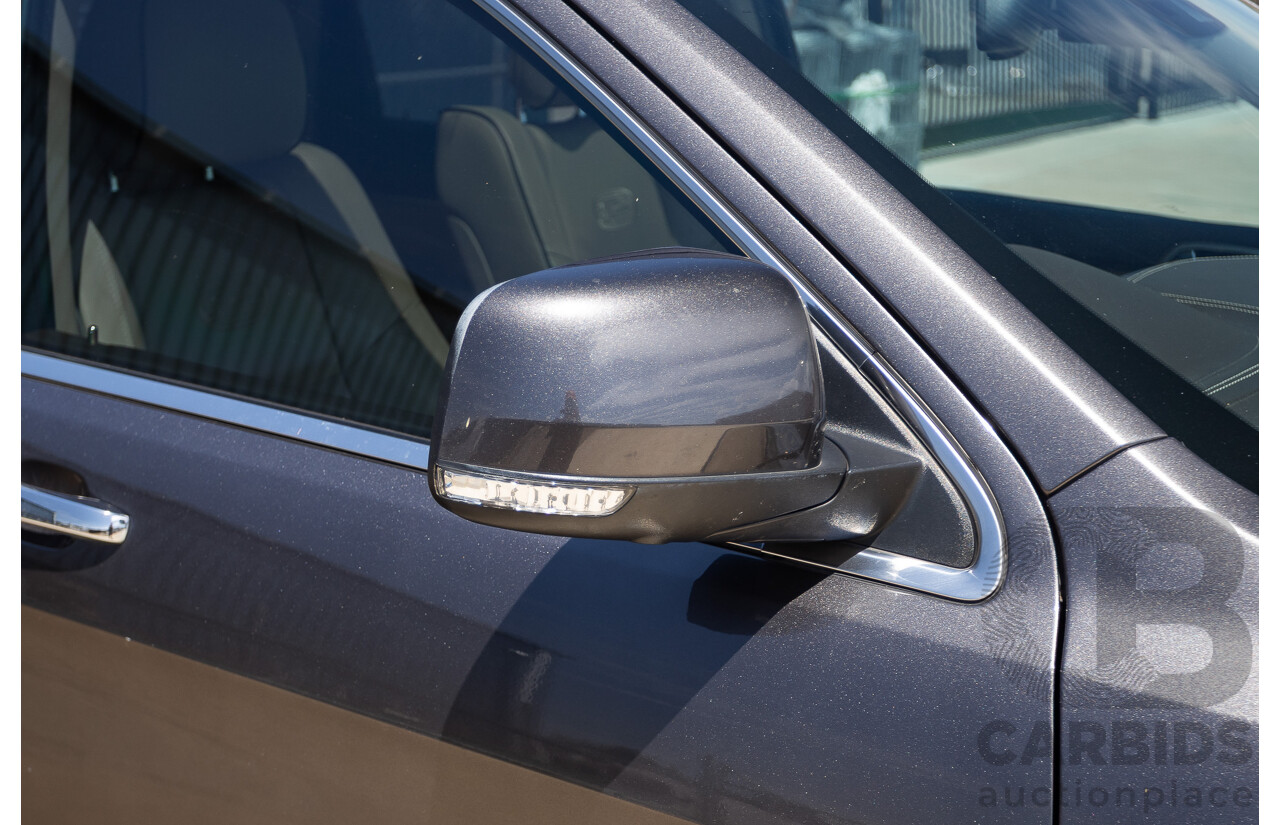 11/2014 Jeep Grand Cherokee Overland (4x4) WK MY15 4D Wagon Silver Turbo Diesel 3.0L