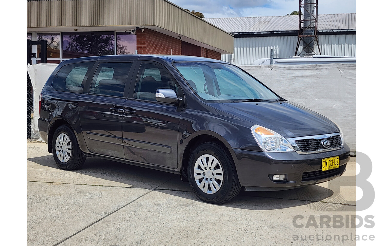 1/2014 Kia Grand Carnival S VQ MY14 4d Wagon Grey 3.5L