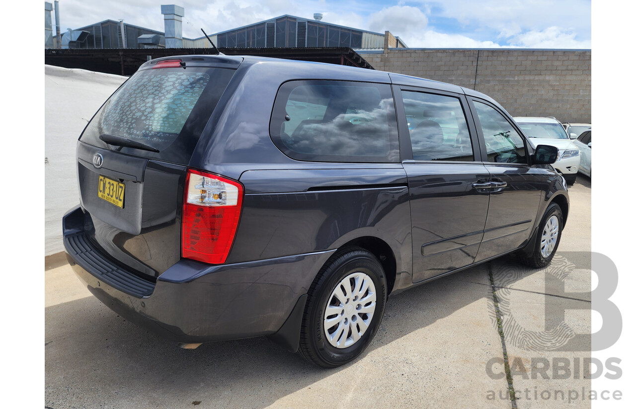 1/2014 Kia Grand Carnival S VQ MY14 4d Wagon Grey 3.5L