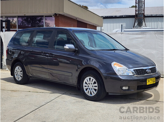 1/2014 Kia Grand Carnival S VQ MY14 4d Wagon Grey 3.5L