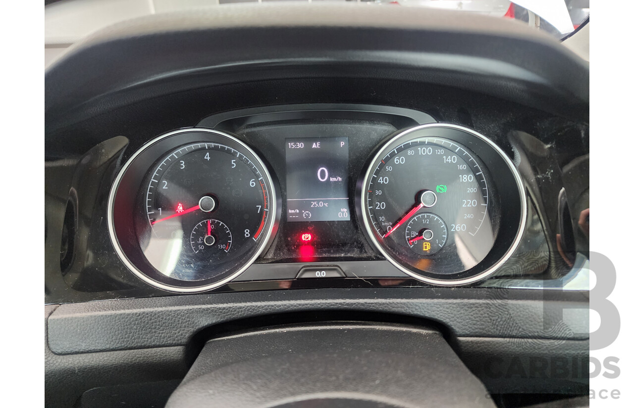 10/2014 Volkswagen Golf 103 TSI Highline AU MY14 5d Hatchback White 1.4L