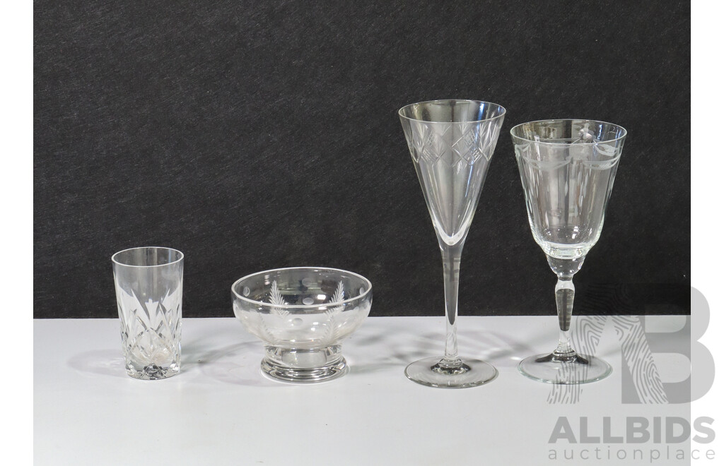 Large Collection of Glassware