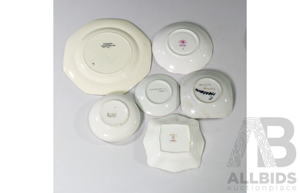 Assorted Collection of Dining Ware Including Bowls, Mugs, Plates, and More From Various Makers, Including Royal Doulton, Royal Albert, Superior Quality, and Others