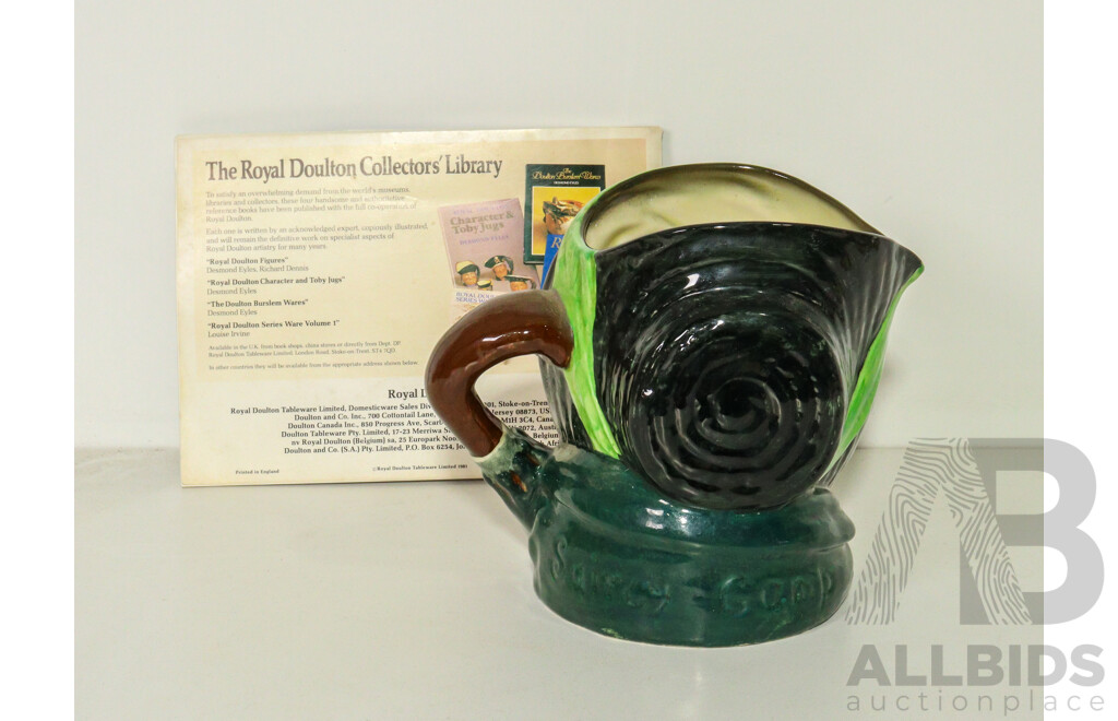 Royal Doulton Character Jug and Royal Doulton Figures Collection Book