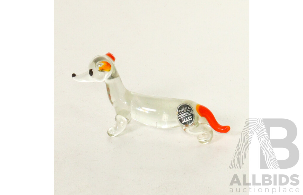 Collection of Glass Animals Including Cats , Horses, Dog and Green Elephant
