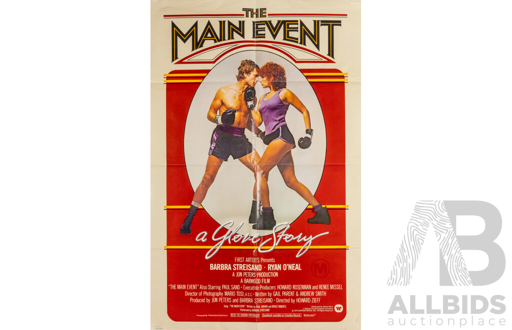 Vintage 'a Glove Story'  One Sheet Movie Poster, 1979 (Lithographic Print)