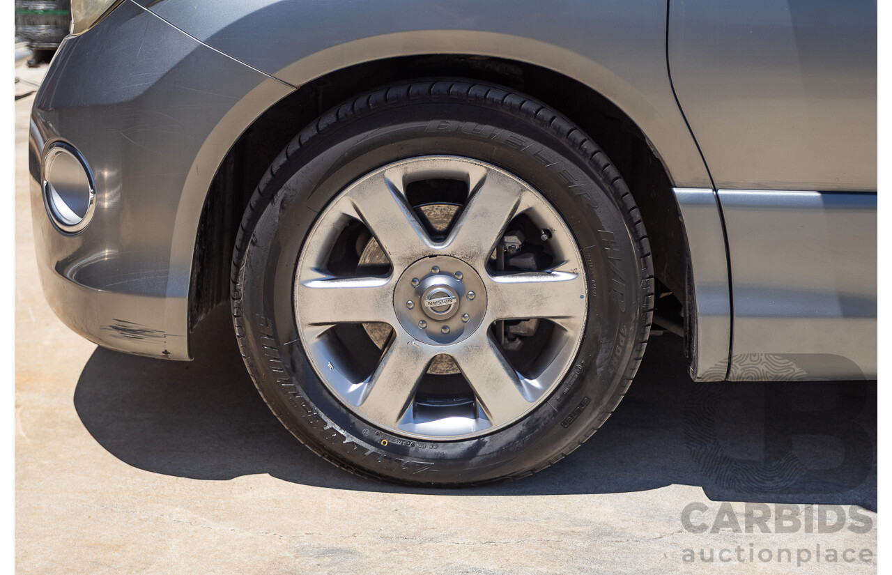 11/2004 Nissan Elgrand E51 Highway Star 4D Wagon Grey 3.5L - 4/2022 Import