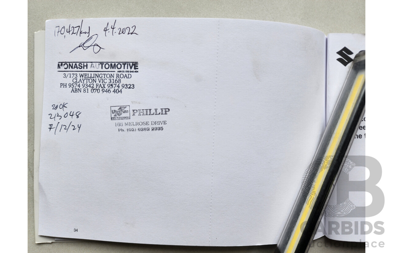 12/2012 Suzuki Swift GL FZ 5d Hatchback Red 1.4L