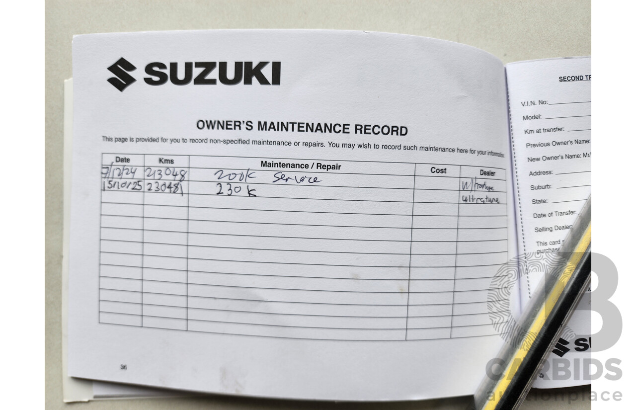 12/2012 Suzuki Swift GL FZ 5d Hatchback Red 1.4L