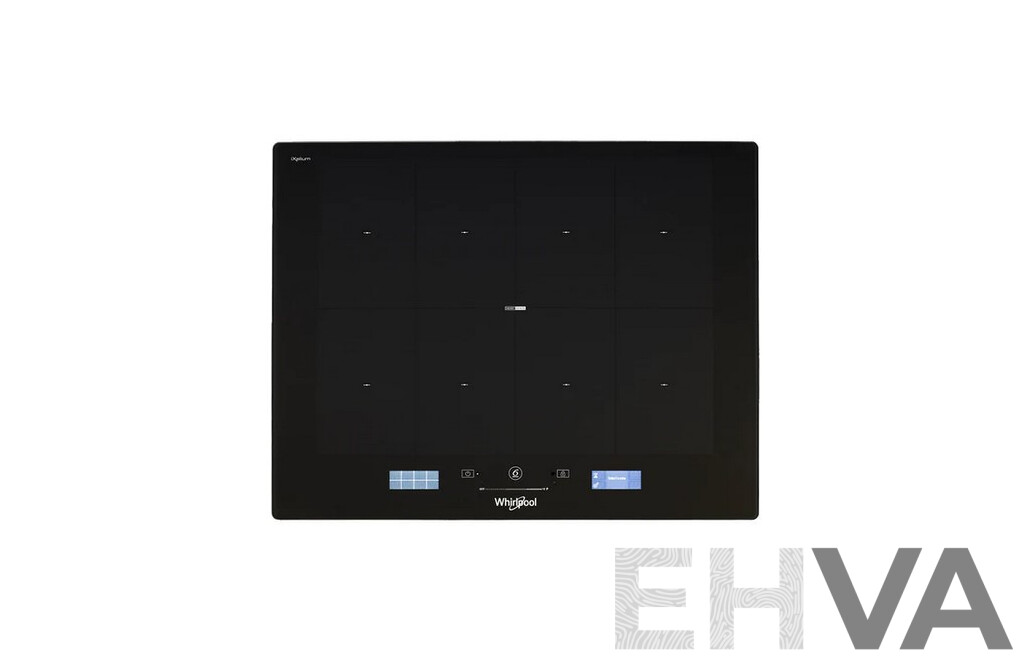 Whirlpool (SMP658CNEIXL) 65cm 8 Zone Full-Flexi Electric Induction Cooktop with Assisted Display - RRP $2999.00