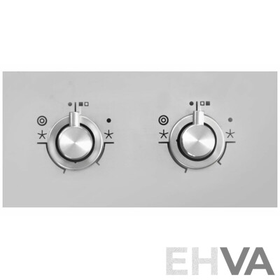 ILVE (ILAS762X), 76cm Natural Gas 2 Burner Cooktop - RRP $1584.00