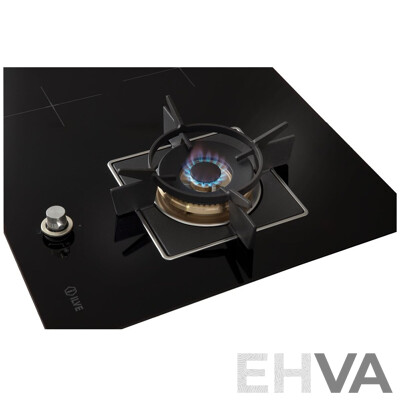 ILVE (ILBV941), 90cm Hybrid Induction Cook-top with Natural Gas Wok - RRP $2464.00