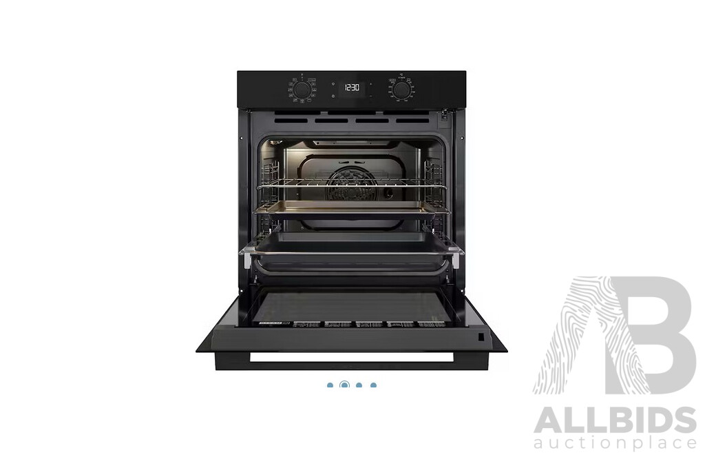 Whirlpool (W4OMK58RU1BA) 60cm Multi-Function Hybrid Clean Oven in Black - RRP $1349.00