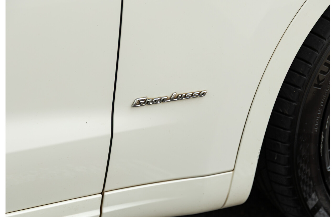 07/2018 Maserati Levante S Granlusso (AWD) M161 MY18 4d Wagon Bianco Neve Twin Turbo V6 3.0L