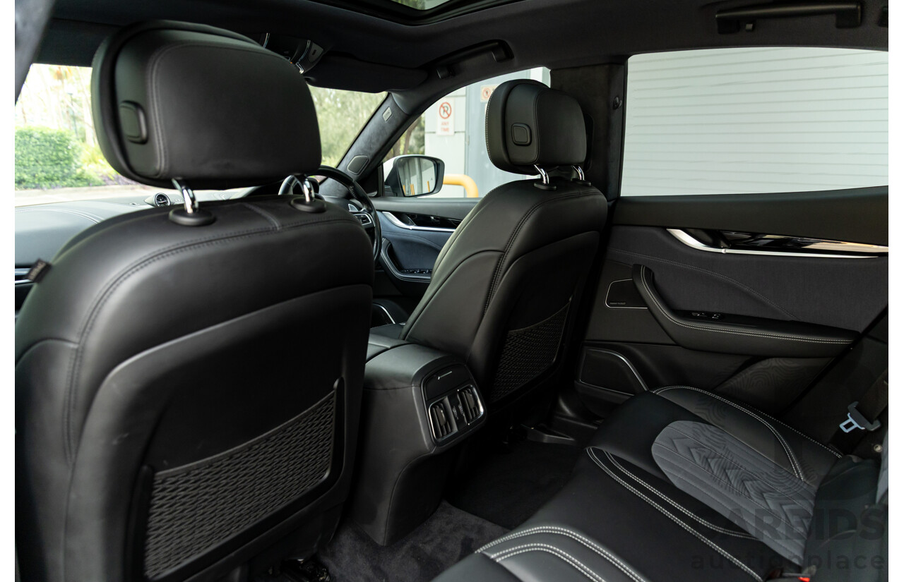 07/2018 Maserati Levante S Granlusso (AWD) M161 MY18 4d Wagon Bianco Neve Twin Turbo V6 3.0L