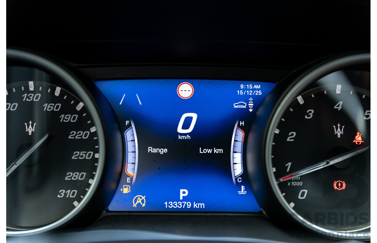 07/2018 Maserati Levante S Granlusso (AWD) M161 MY18 4d Wagon Bianco Neve Twin Turbo V6 3.0L