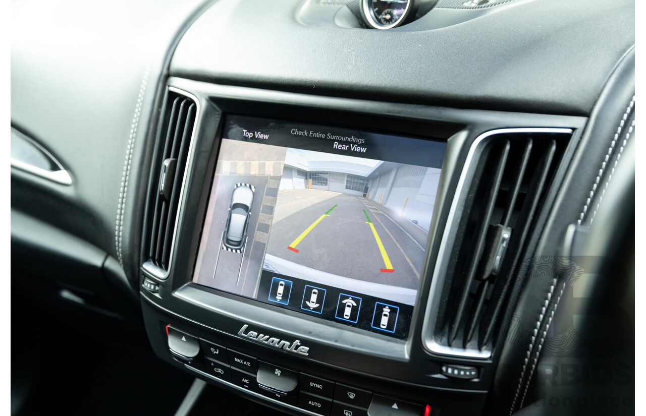 07/2018 Maserati Levante S Granlusso (AWD) M161 MY18 4d Wagon Bianco Neve Twin Turbo V6 3.0L