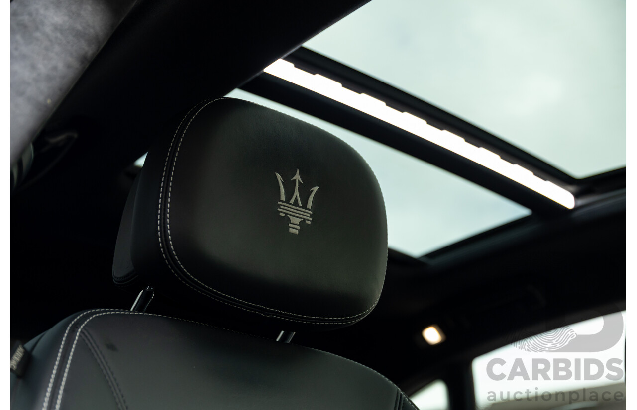 07/2018 Maserati Levante S Granlusso (AWD) M161 MY18 4d Wagon Bianco Neve Twin Turbo V6 3.0L