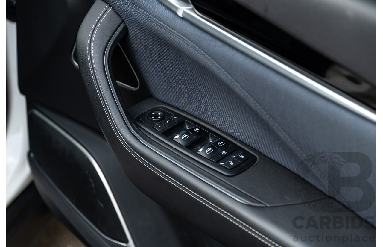 07/2018 Maserati Levante S Granlusso (AWD) M161 MY18 4d Wagon Bianco Neve Twin Turbo V6 3.0L