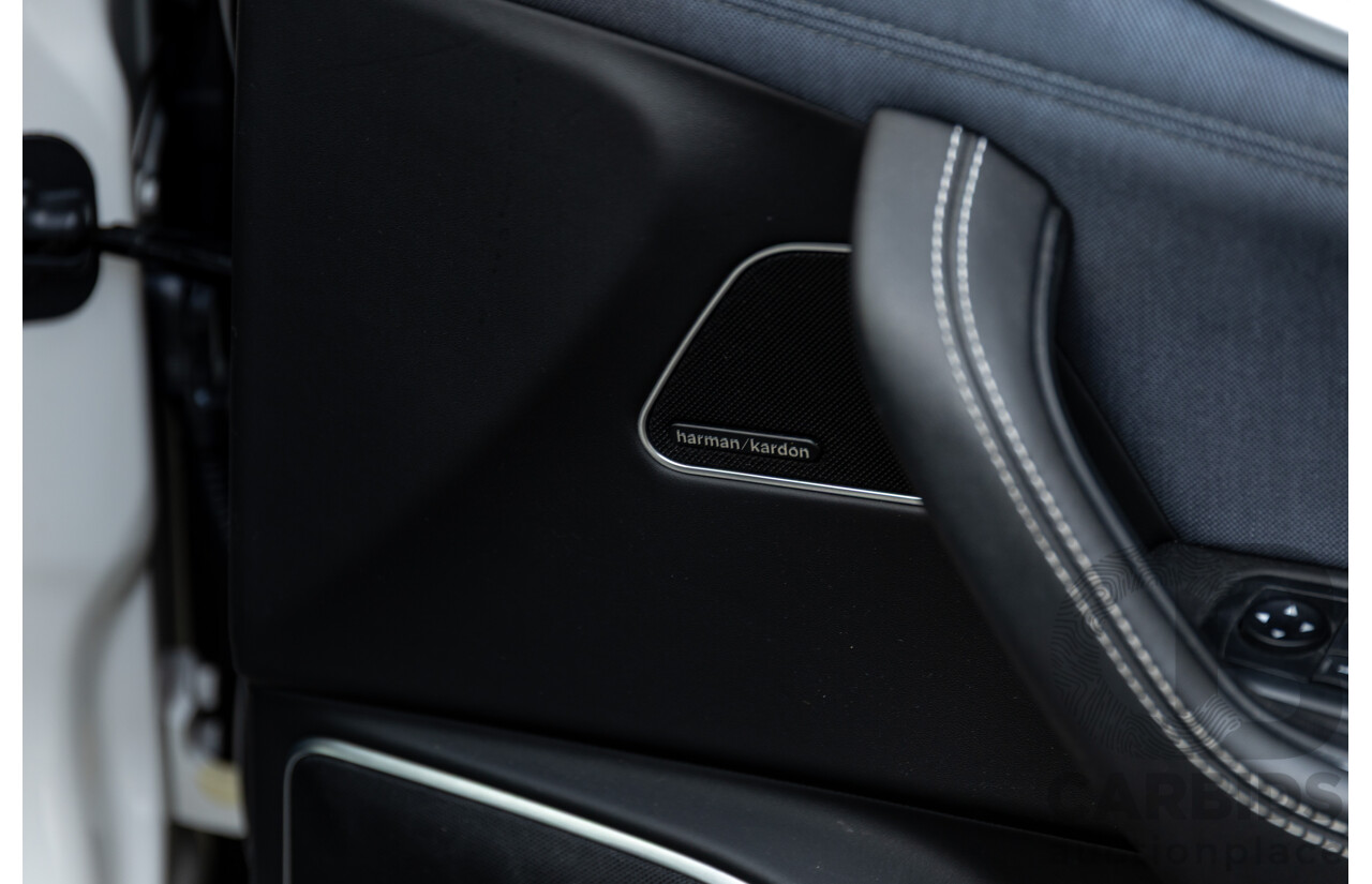 07/2018 Maserati Levante S Granlusso (AWD) M161 MY18 4d Wagon Bianco Neve Twin Turbo V6 3.0L