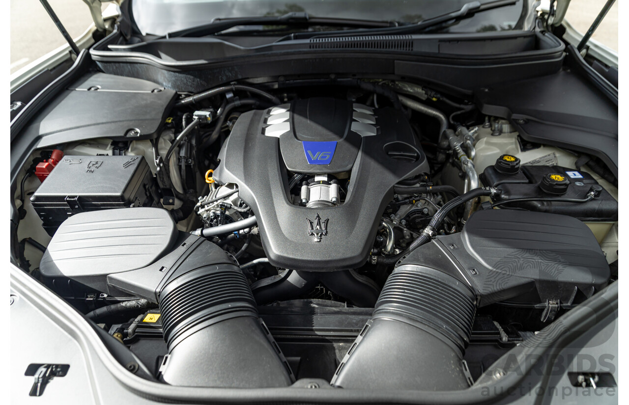 07/2018 Maserati Levante S Granlusso (AWD) M161 MY18 4d Wagon Bianco Neve Twin Turbo V6 3.0L