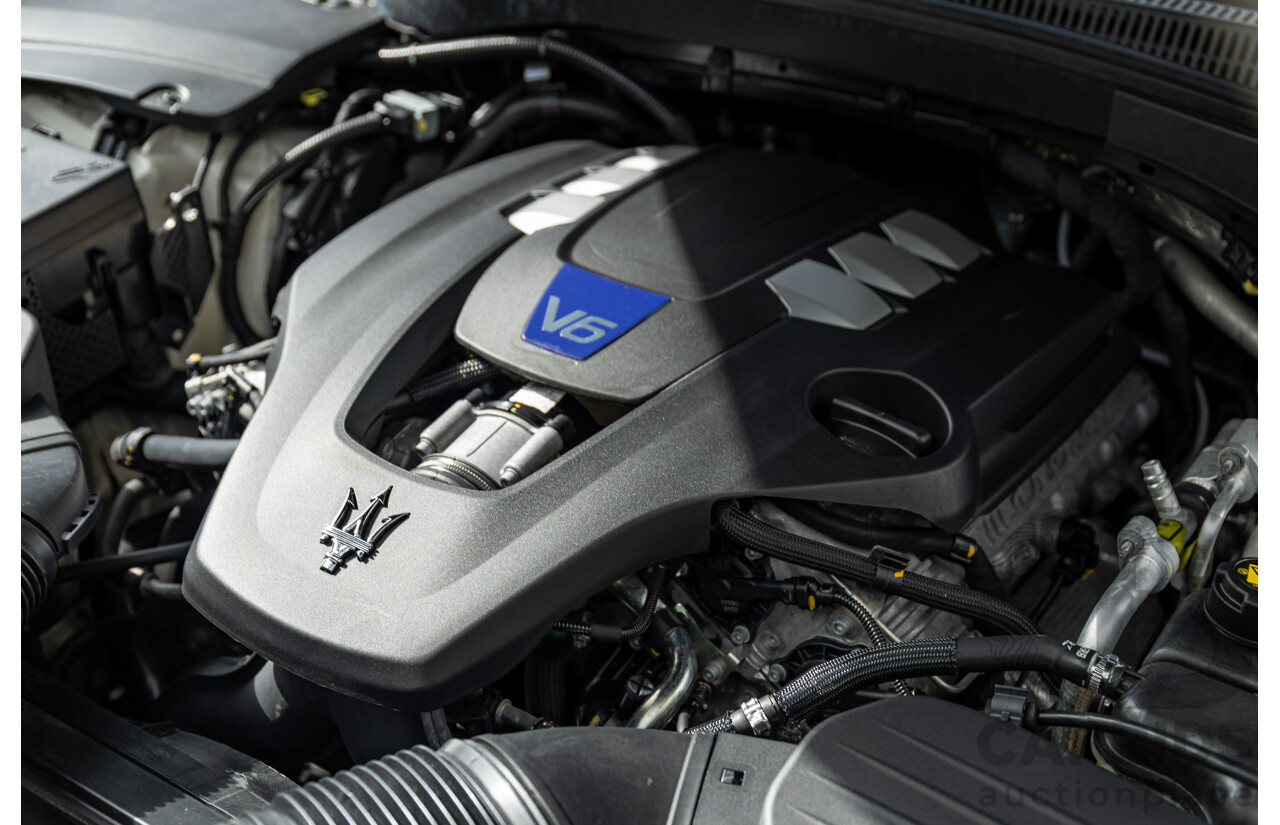 07/2018 Maserati Levante S Granlusso (AWD) M161 MY18 4d Wagon Bianco Neve Twin Turbo V6 3.0L