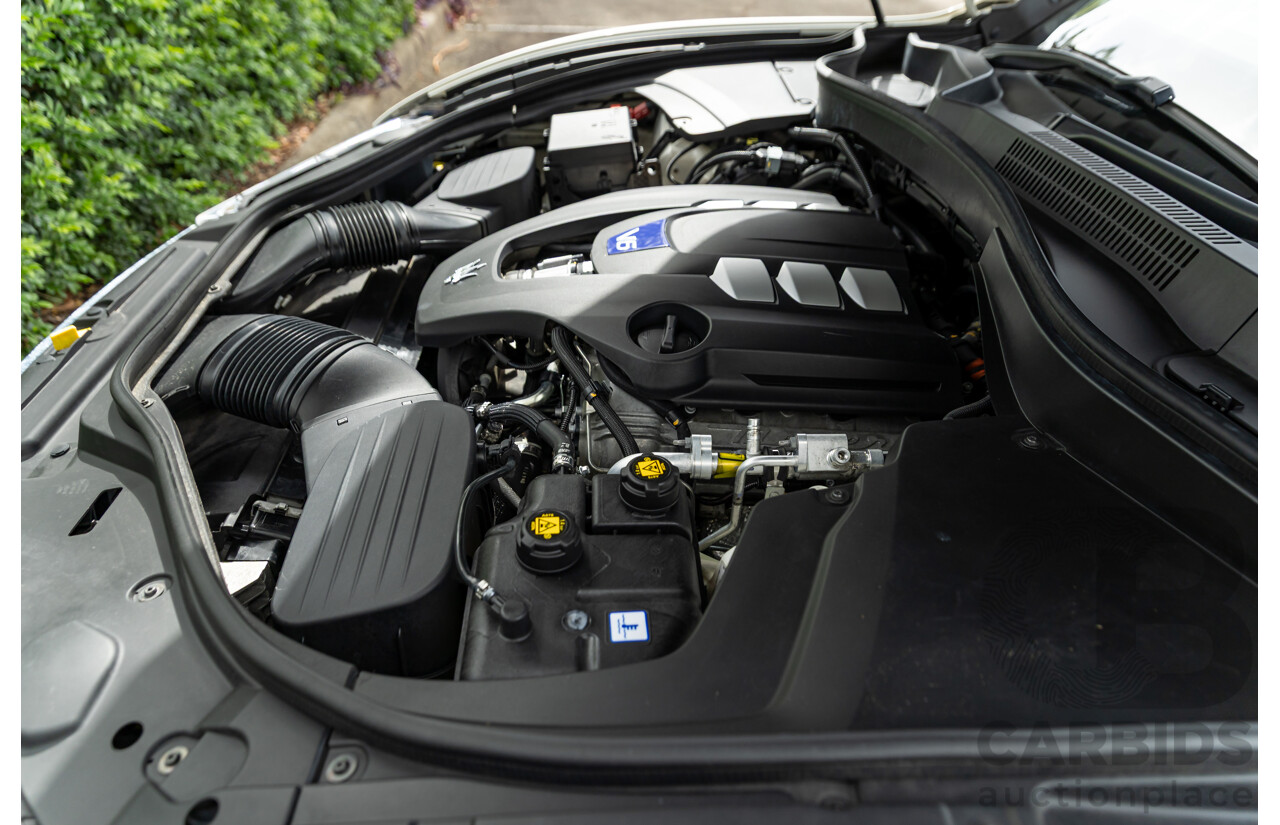 07/2018 Maserati Levante S Granlusso (AWD) M161 MY18 4d Wagon Bianco Neve Twin Turbo V6 3.0L