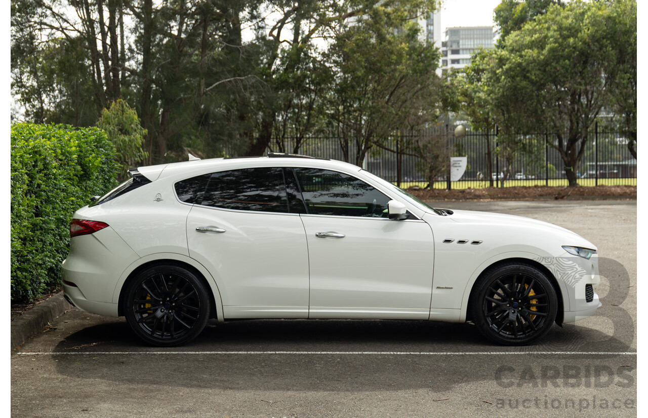 07/2018 Maserati Levante S Granlusso (AWD) M161 MY18 4d Wagon Bianco Neve Twin Turbo V6 3.0L